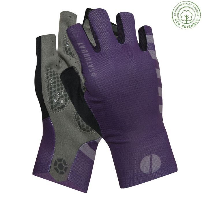 SKULL Saturday Purple Gloves