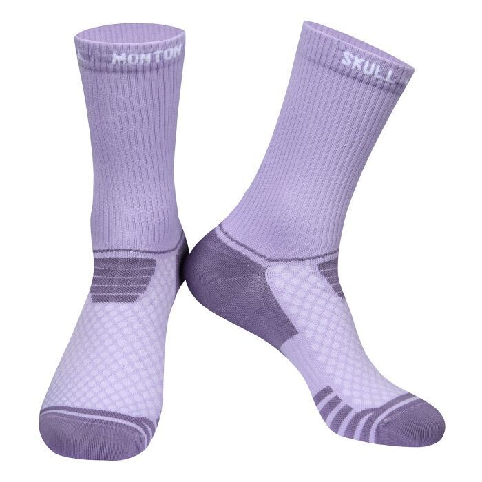 SKULL Saturday Purple Socks