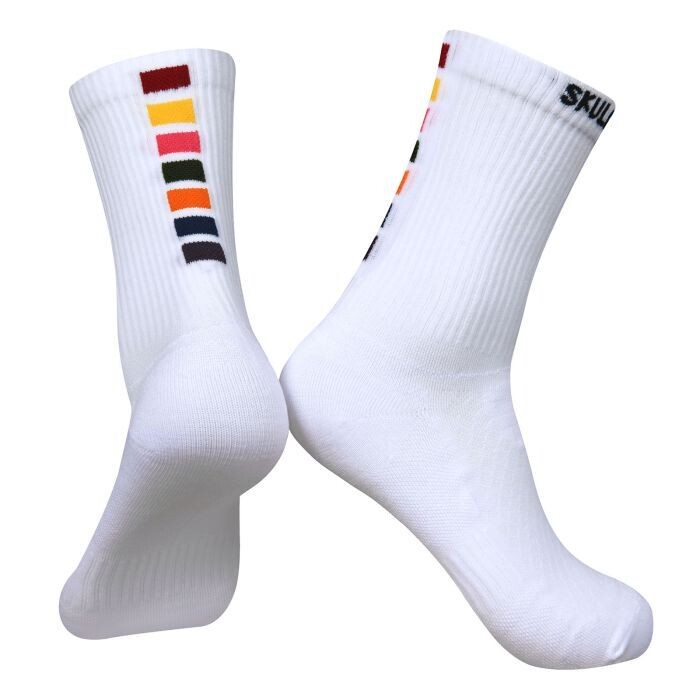 SKULL Holiday White Socks