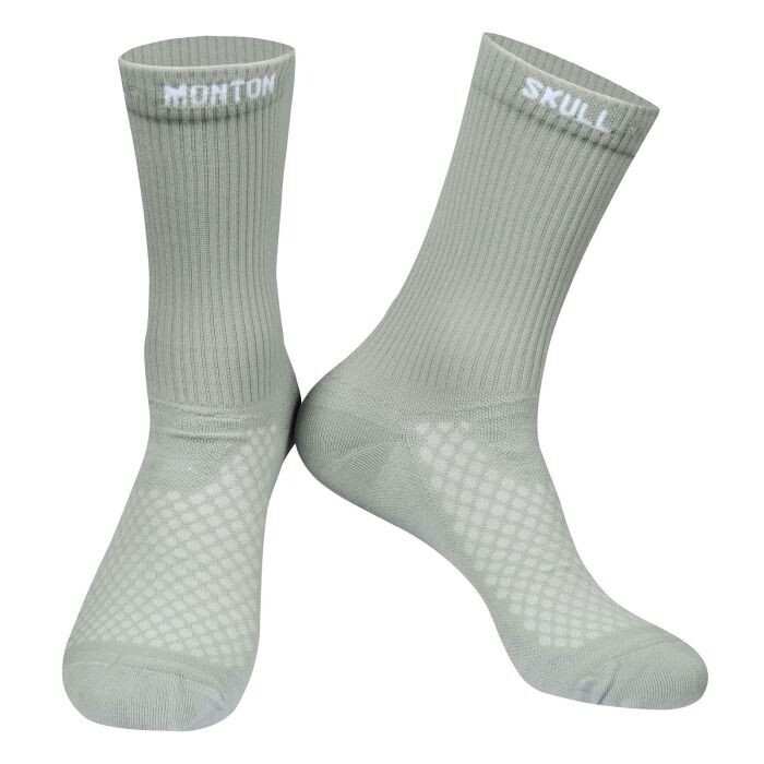 SKULL Wednesday Grey Socks