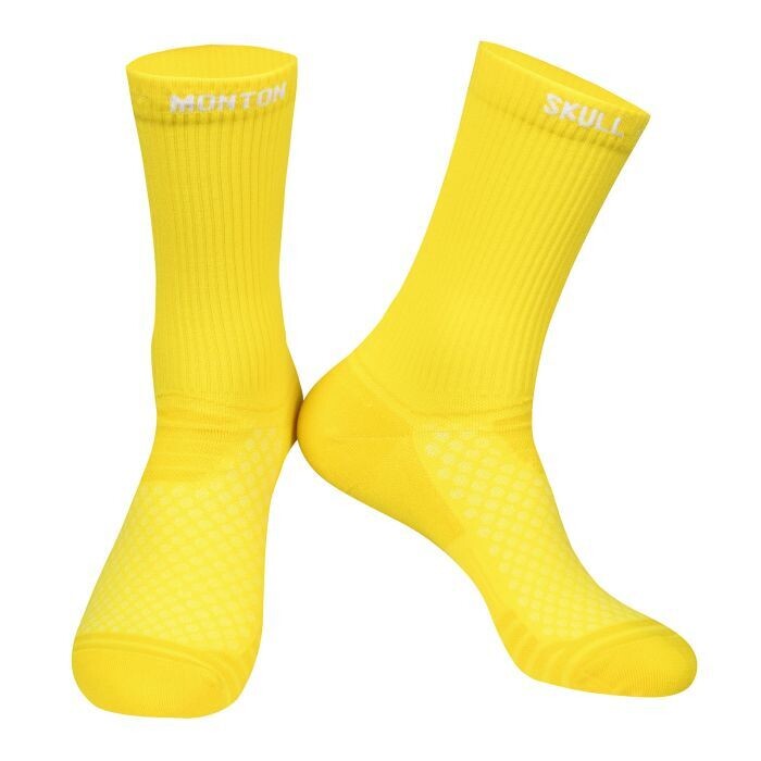 SKULL Monday Yellow Socks