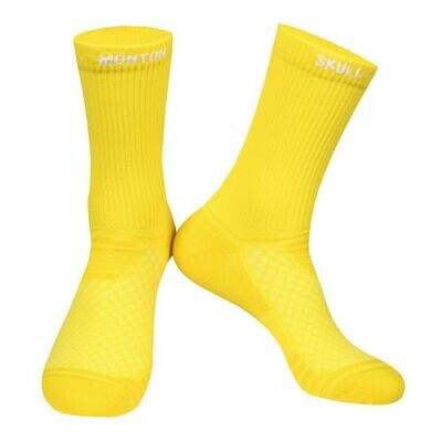 SKULL Monday Yellow Socks