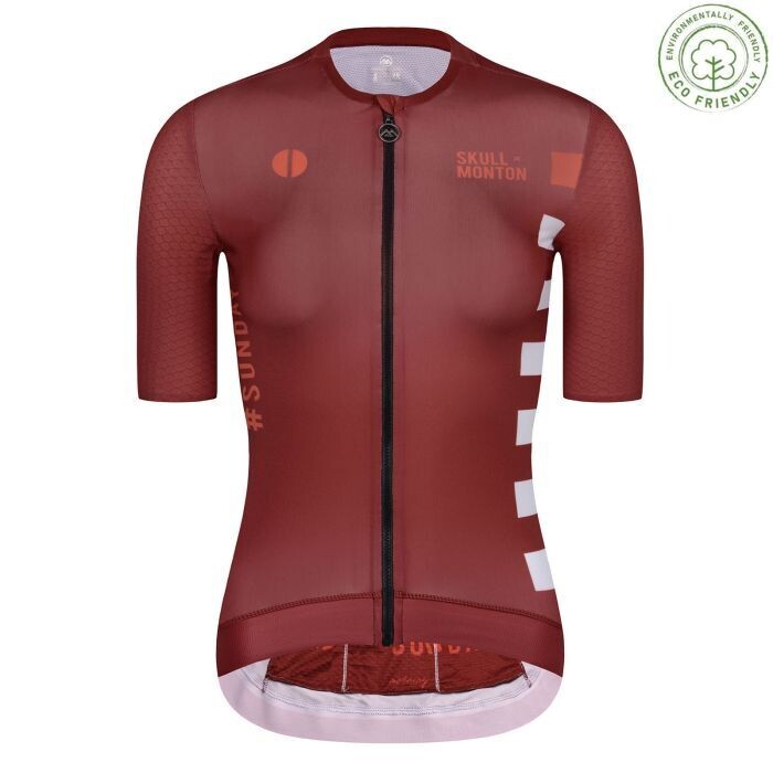SKULL  Sunday Red Jersey Women