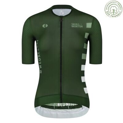 SKULL Wednesday Green Jersey Women