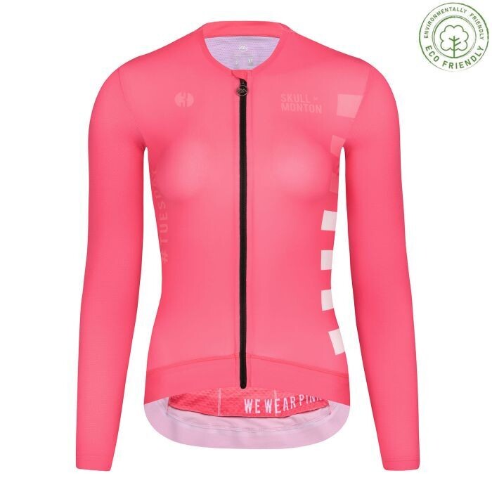 SKULL Cooling UPF50+ Tuesday Pink Long Sleeve Jersey Women