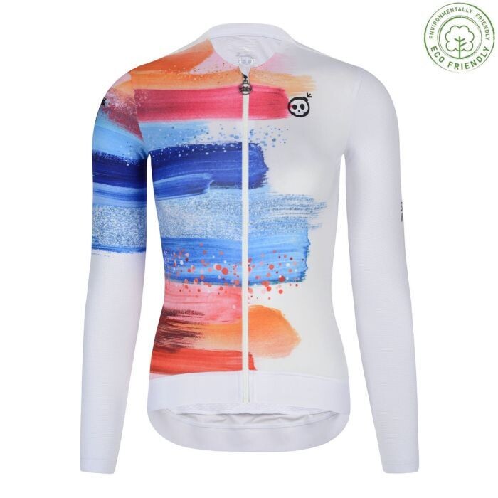 SKULL Cooling UPF50+ PaintBrushLong Sleeve Jersey Women