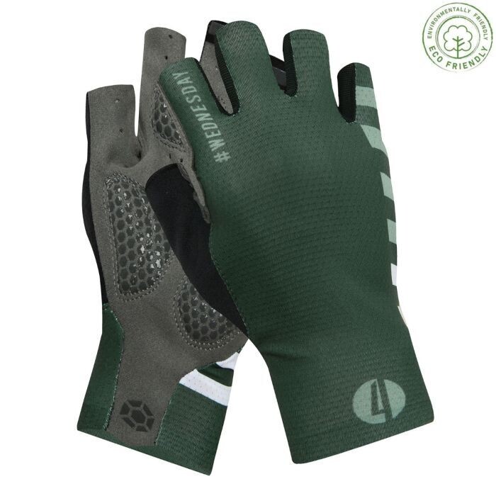 SKULL Wednesday Green Gloves