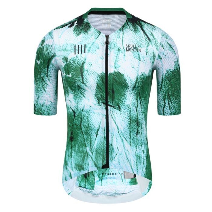 SKULL TieDye Green Jersey Men