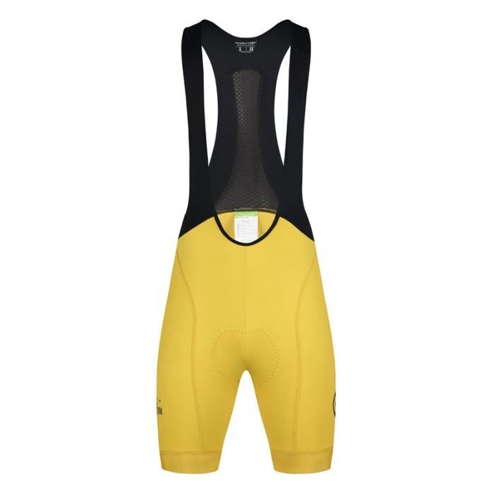 SKULL Bib-shorts Yellow Men