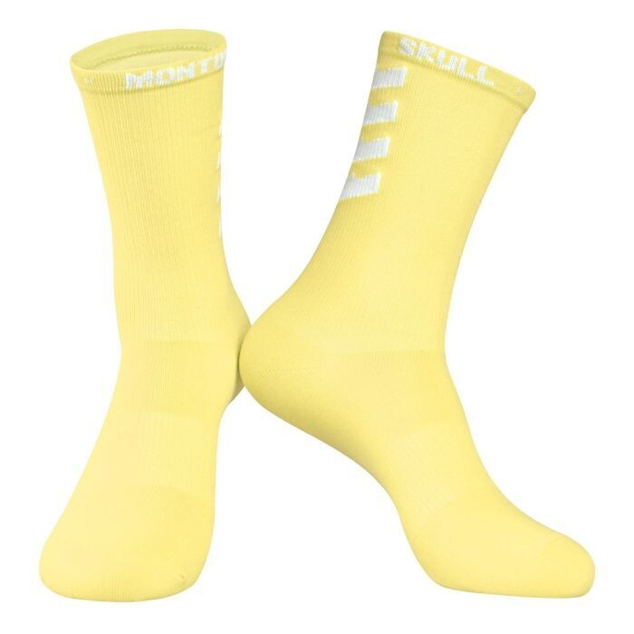 SKULL Monday Yellow Socks