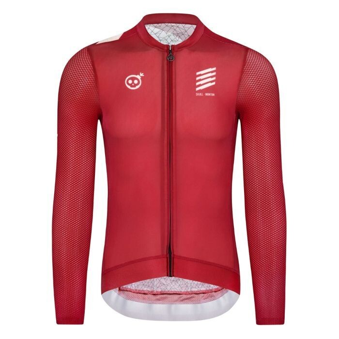 URBAN Red Summer Long Sleeve Jersey Men