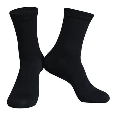 Minima solid black socks