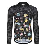 Lifestyle MonsterBlack Summer Long Sleeve Jersey Men