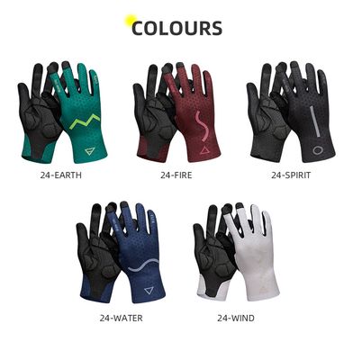 SKULL Water Navy Summer Gloves