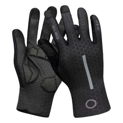 SKULL Spirit Black Summer Gloves