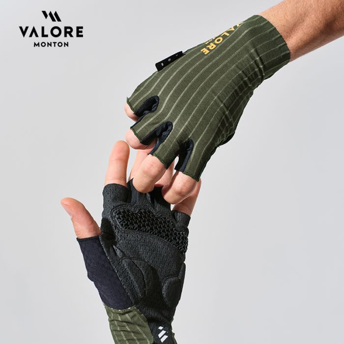 VALORE 3D Olive Short Gloves
