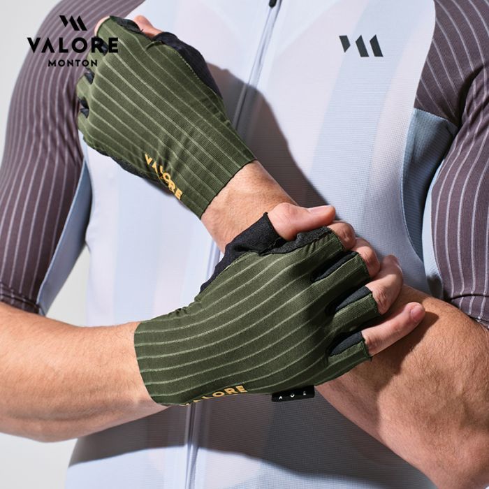 VALORE 3D Olive Short Gloves