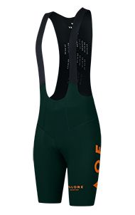 VALORE NUOVA LUNA BOTTLE GREEN BIB-SHORTS WOMEN