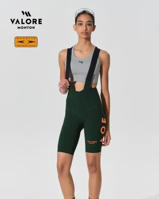 VALORE NUOVA LUNA BOTTLE GREEN BIB-SHORTS WOMEN
