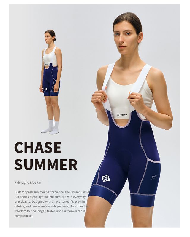 Chase Bib-shorts Purple Women
