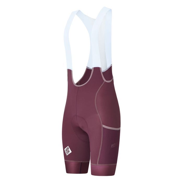 Chase Bib-shorts Burgundy Women