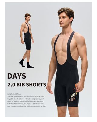 URBAN Days Bib-shorts Black Men