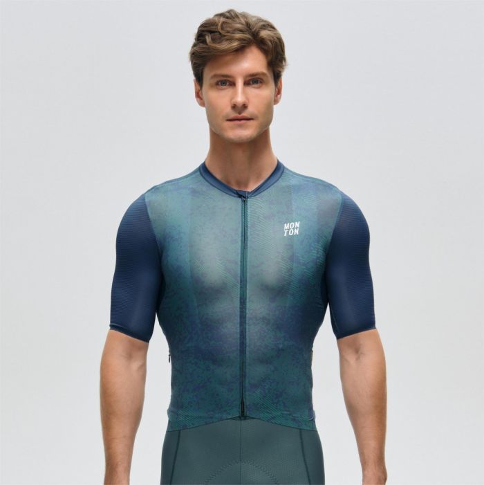 Topography Jersey Men Blue