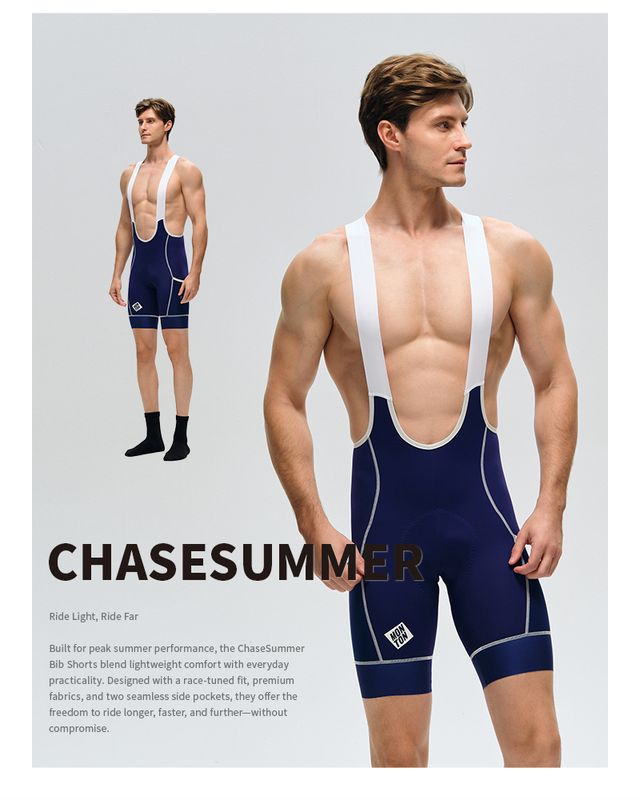 Chase Bib-shorts Purple Men
