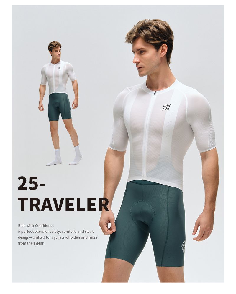 Traveler Jersey White Men