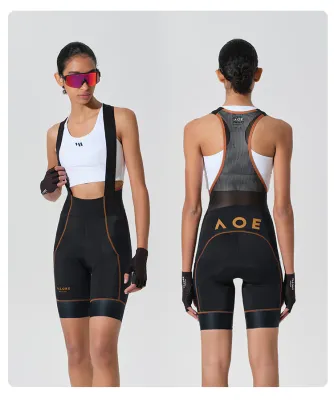 VALORE VERSA Bib-shorts black/blue women