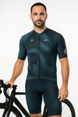 ShadowFade Black/blue Jersey  Men