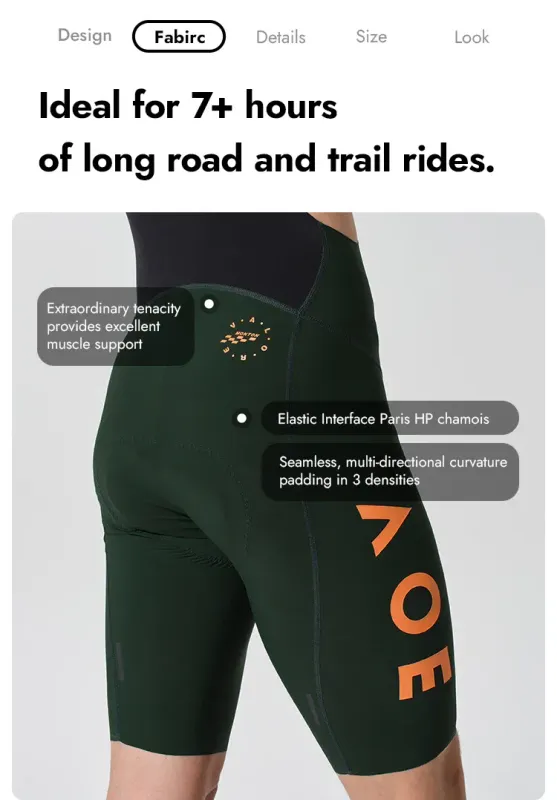 VALORE NUOVA  GREEN BIB-SHORTS MEN