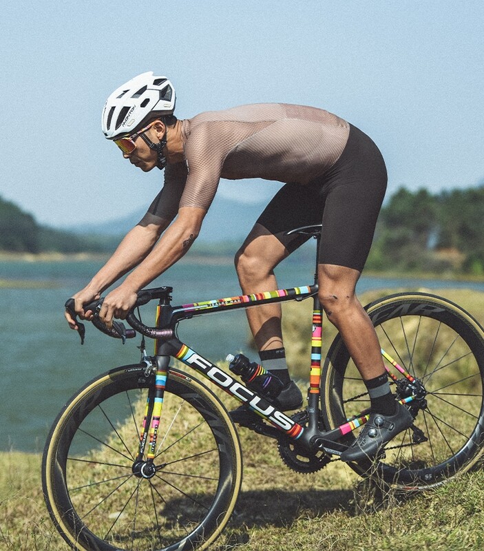 PRO SPEEDA Bib-shorts Brown Men