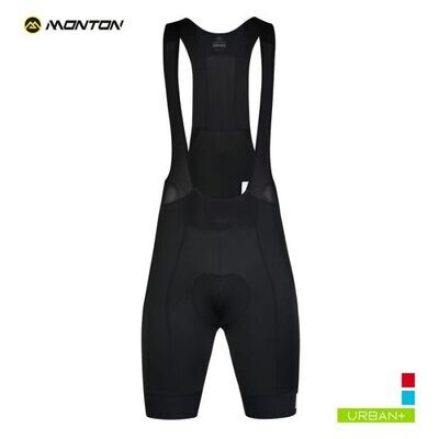 URBAN SUUPAA Bib-shorts Black Men URBAN SUUPAA Bib-shorts Black Men