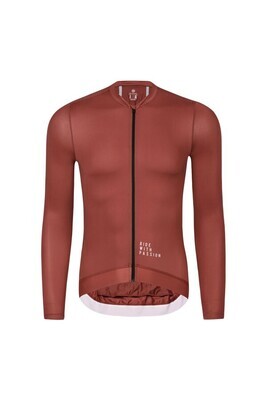 Traveler Summer Long Sleeve Jersey Red Men
