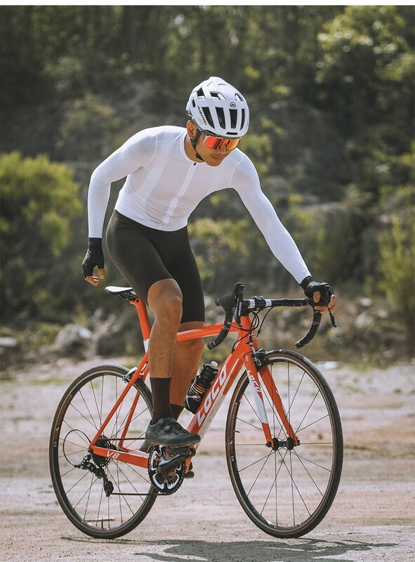 Minima Cooling Summer Long Sleeve Jersey White Men UPF50+