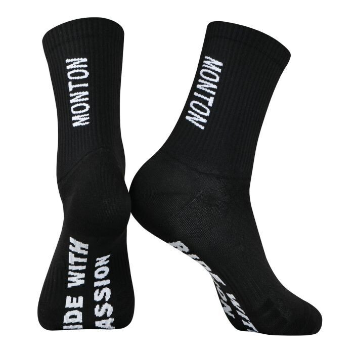 Traveler Black Regular Socks
