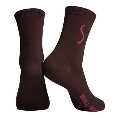 Fire Maroon Regular Socks