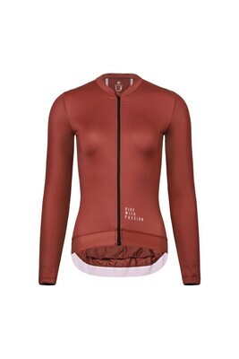 URBAN Traveler Summer Long Sleeve Jersey Red Women URBAN Traveler Summer Long Sleeve Jersey Red Women