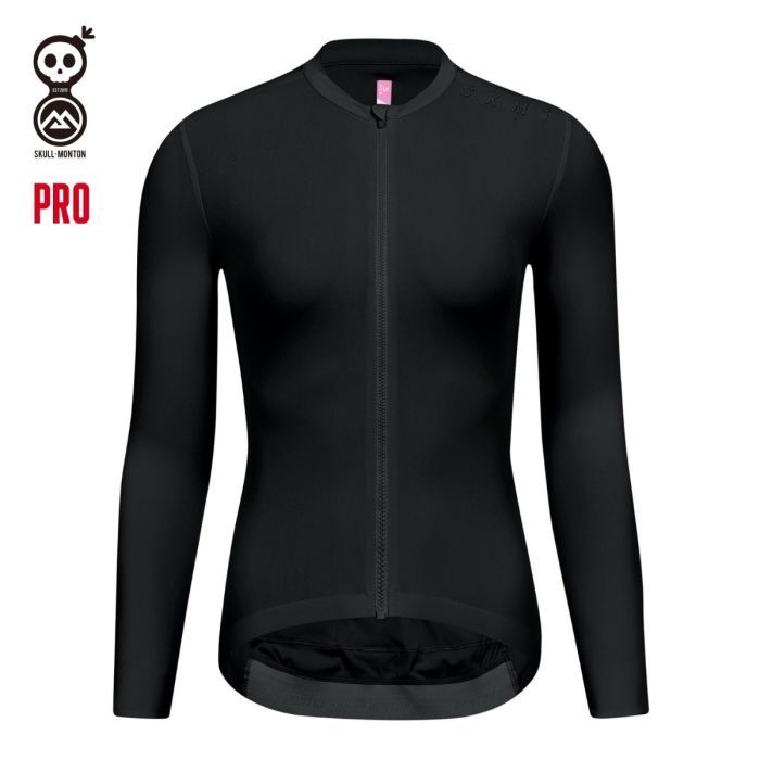 Minima Cooling Summer Long Sleeve Jersey Black Women UPF50+