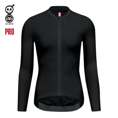 Minima Cooling Summer Long Sleeve Jersey Black Women UPF50+