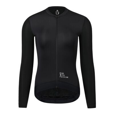 Traveler Summer Long Sleeve Jersey Black Women Traveler Summer Long Sleeve Jersey Black Women
