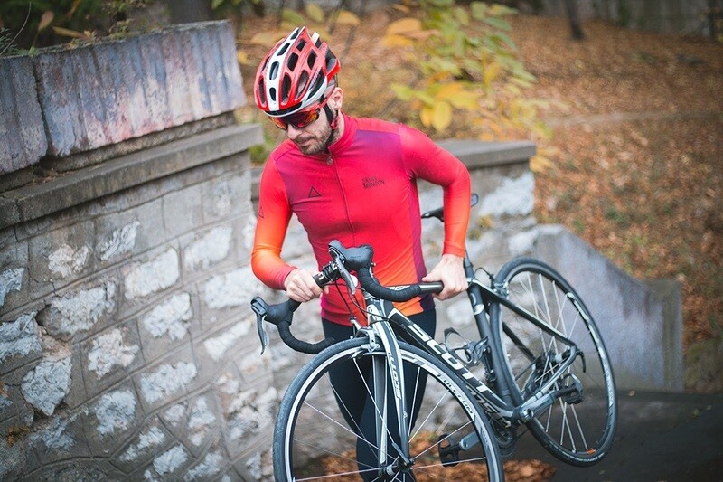 FireRed Light Fleece Thermal Jersey Men