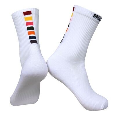 Holiday White Regular Socks