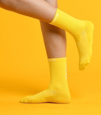Yellow Regular Socks