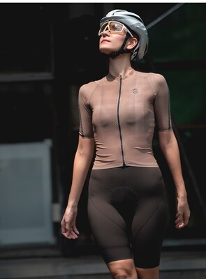 PRO SPEEDA Bib-shorts Brown Women