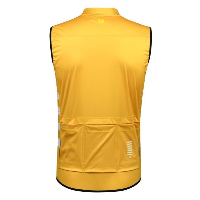 SKULL Yellow WindBreaker Gillet