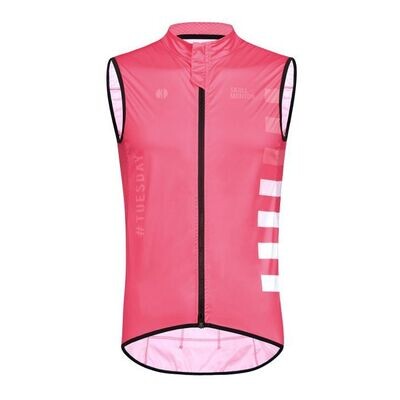 SKULL Pink WindBreaker Gillet