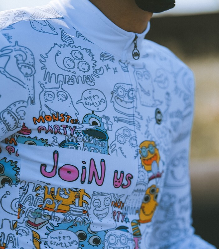 MonsterParty Light Fleece Thermal Jersey