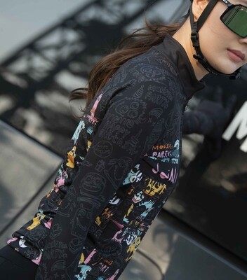 MonsterParty Light Fleece Thermal Jersey Women